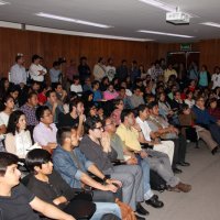 Asistentes al Seminario. Sede: Aula Pepita Saiso de la Facultad de Arquitectura, Ciudad Universitaria.