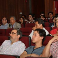 Asistentes en el Auditorio Fray Bernardino de Sahagún del Museo Nacional de Antropología.