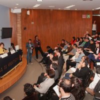Ceremonia de Premiación y bienvenida al Seminario de Vivienda y Desarrollo Urbano en Aula Francisco Centeno de la Facultad de Arquitectura UNAM.
