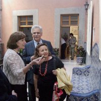 De izquierda a derecha: Marcos Mazari, director de la Facultad de Arquitectura UNAM; Alicia Ziccardi, directora PUEC-UNAM; Carlos Martínez Assad, profesor Emérito UNAM del IIS y Estela Morales, Coordinadora de Humanidades UNAM.