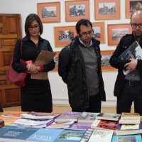 De  derecha  a izquierda: Inti Muñoz, Director de Fideicomiso Centro Histórico y Víctor García Zapata, Coordinación General de Asuntos Internacionales del GDF y Alejandra Alcázar, Coordinación General de Asuntos Internacionales del GDF.