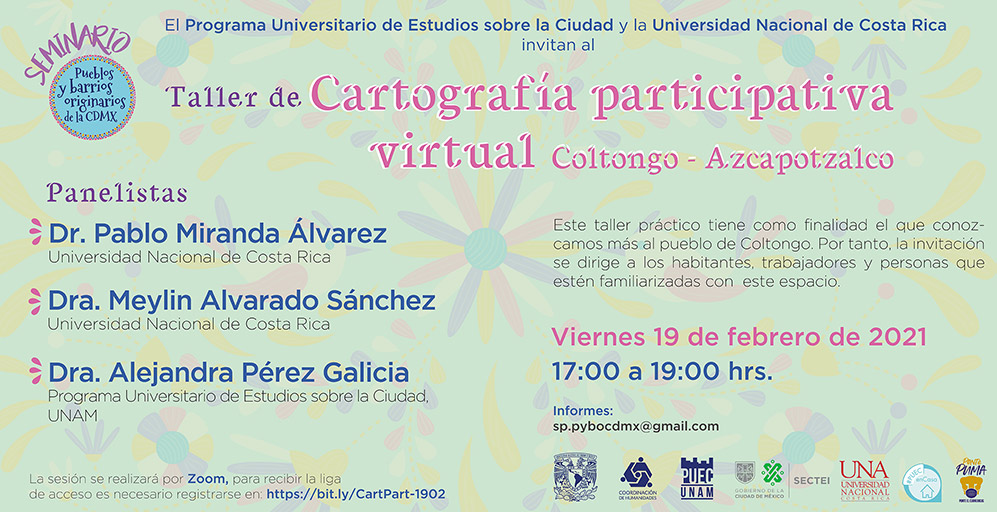 Taller de Cartografía participativa virtual Coltongo-Azcapotzalco