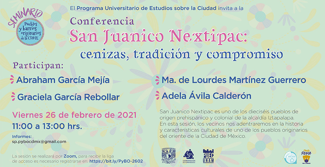 Conferencia San Juanico Nextipac: cenizas, tradición y compromiso