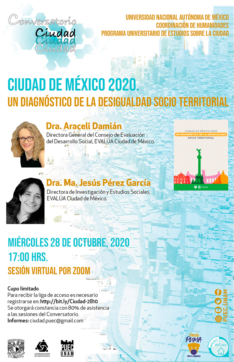 Ciudad de México 2020. Un diagnóstico de la desigualdad socio territorial
