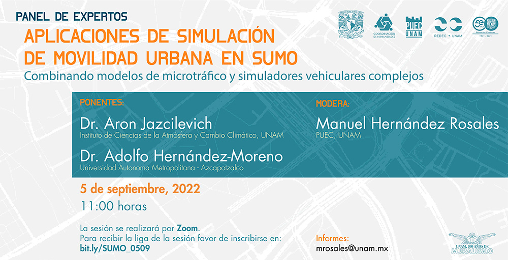 Aplicaciones de simulación de movilidad urbana en SUMO